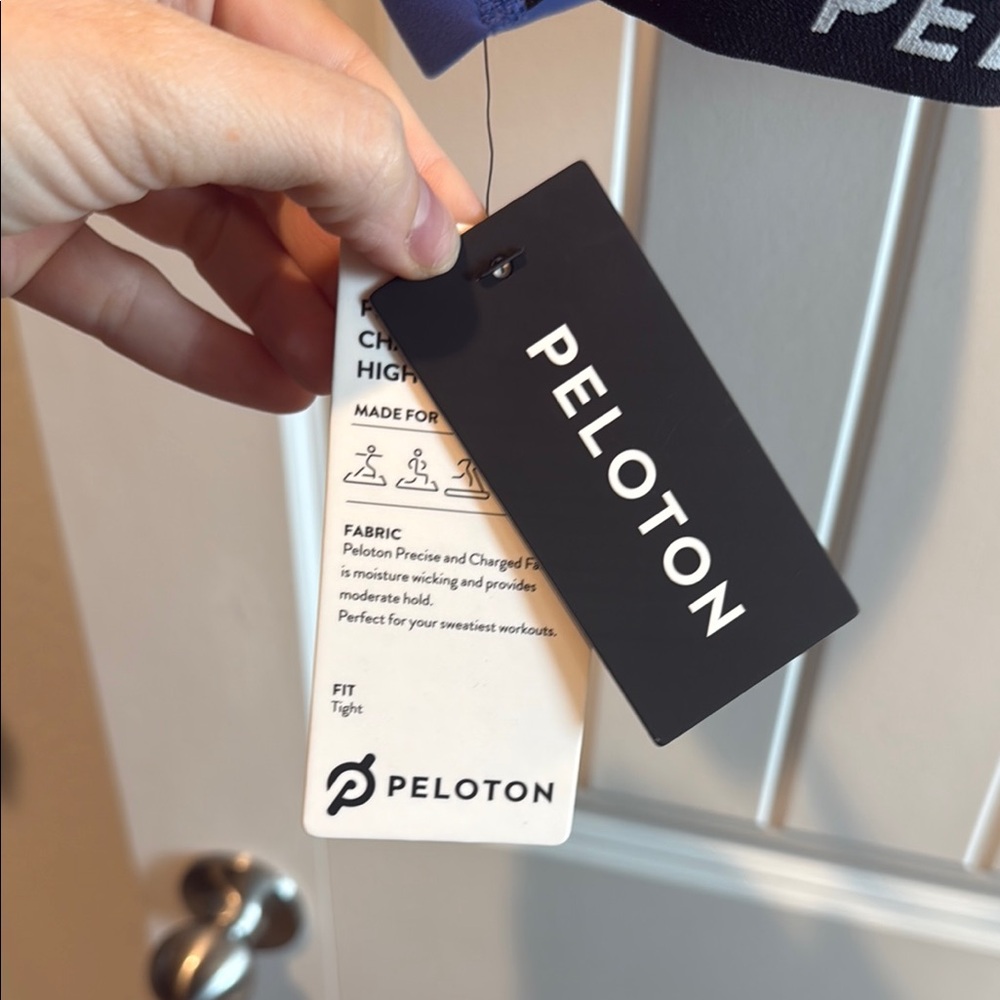 Peloton Blue Sports Bra - Picture 3 of 4